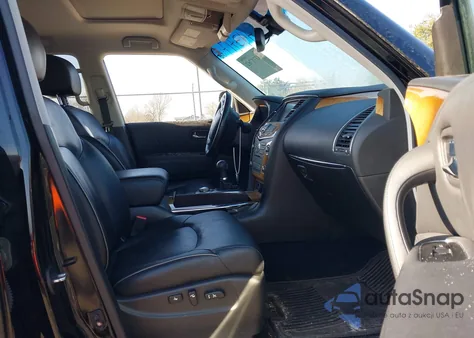2012 Infiniti Qx56 z USA, uszkodzony, nr VIN JN8AZ2NE8C9023346